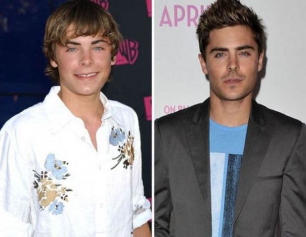 Zac Efron 2004 ja nykyään