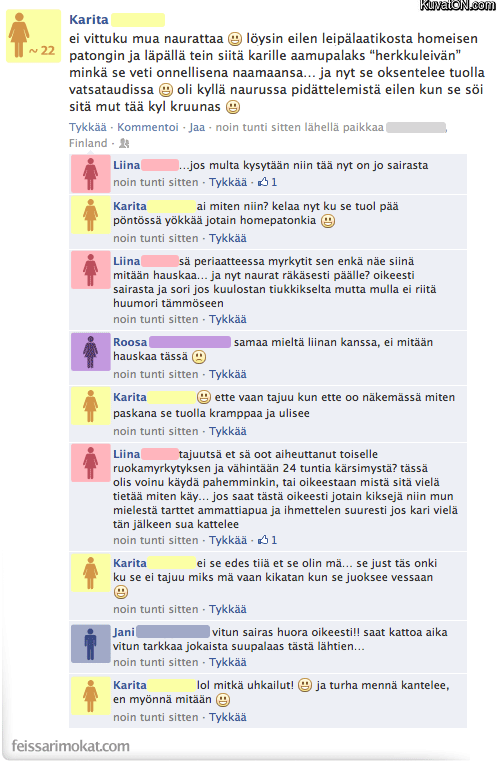 Psykopaatti ja homeinen patonki