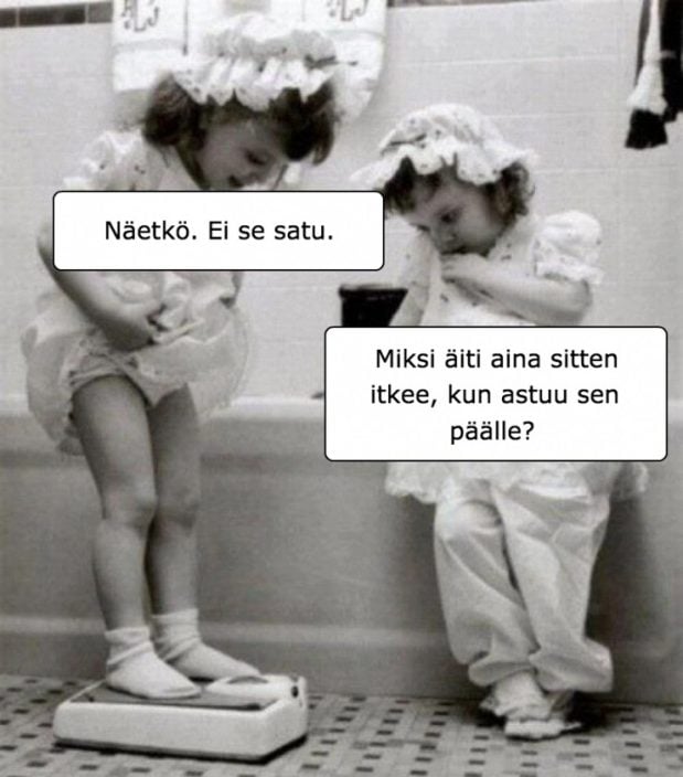 miksi äiti aina itkee