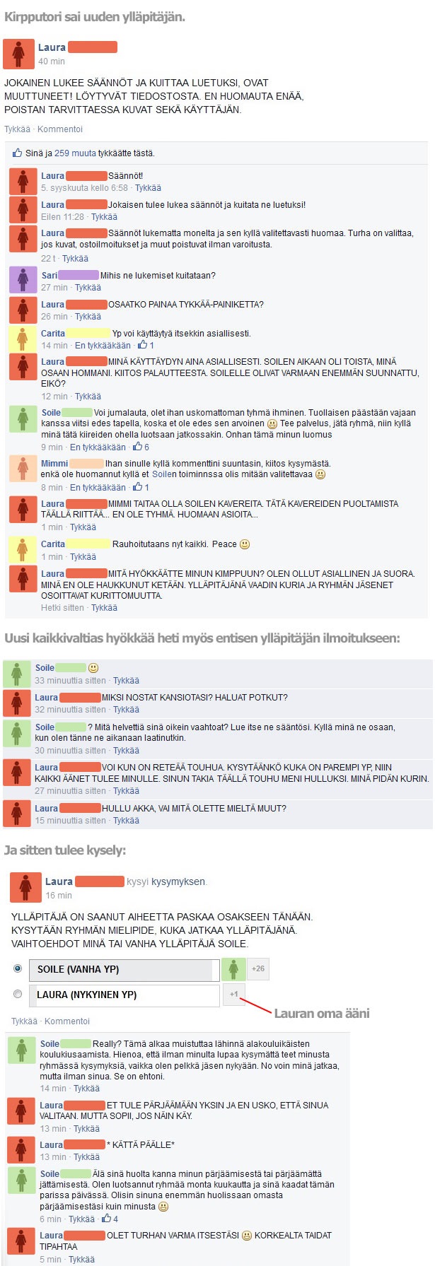 Viidakon laki FB-kirpparilla