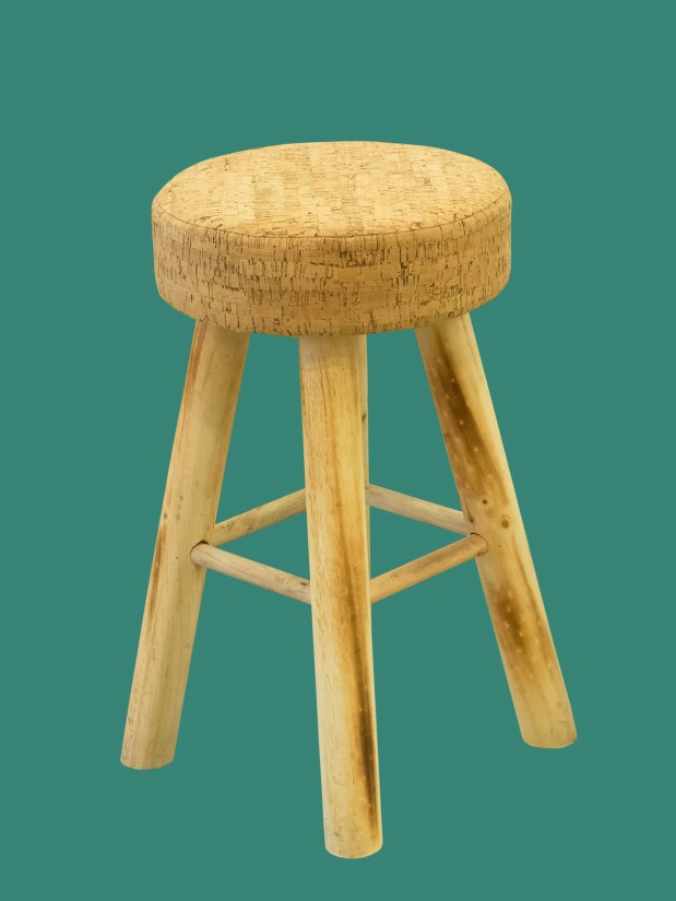 Bar wooden stool